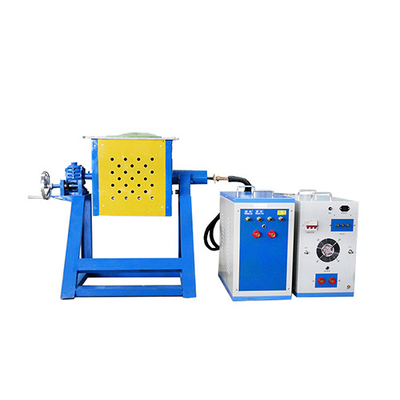 Induction billet heating furnace induction copper melting furnace with induction furnace graphite crucible for sale