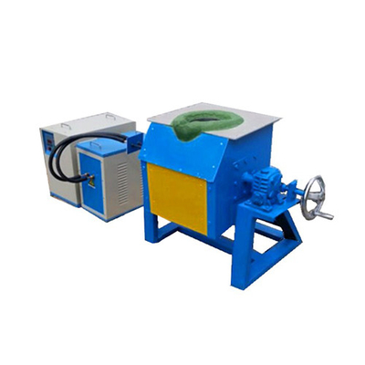 Induction billet heating furnace induction copper melting furnace with induction furnace graphite crucible for sale