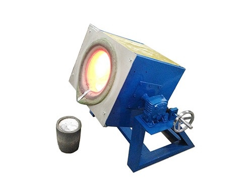 Induction billet heating furnace induction copper melting furnace with induction furnace graphite crucible for sale